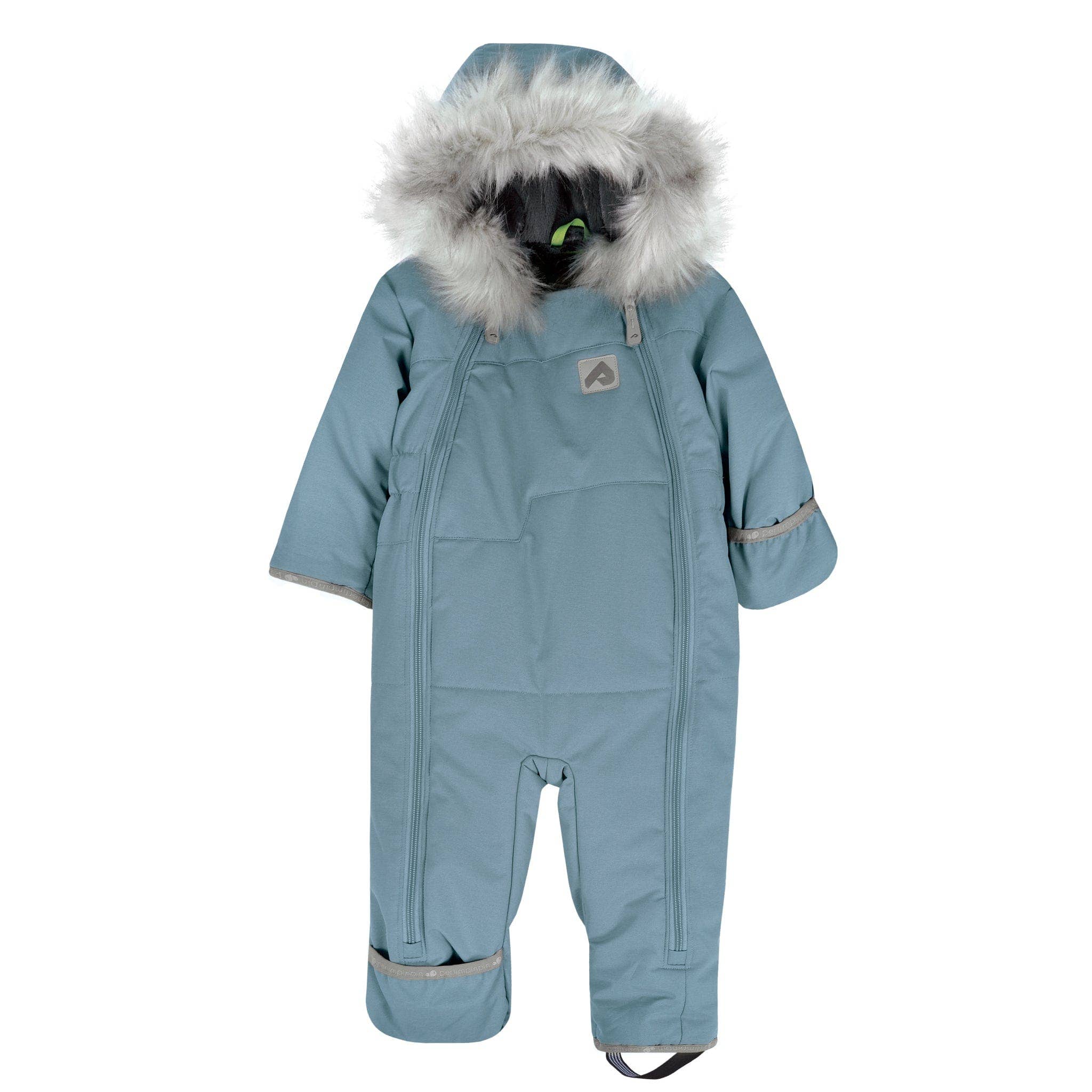 One piece baby snowsuit - Glacier