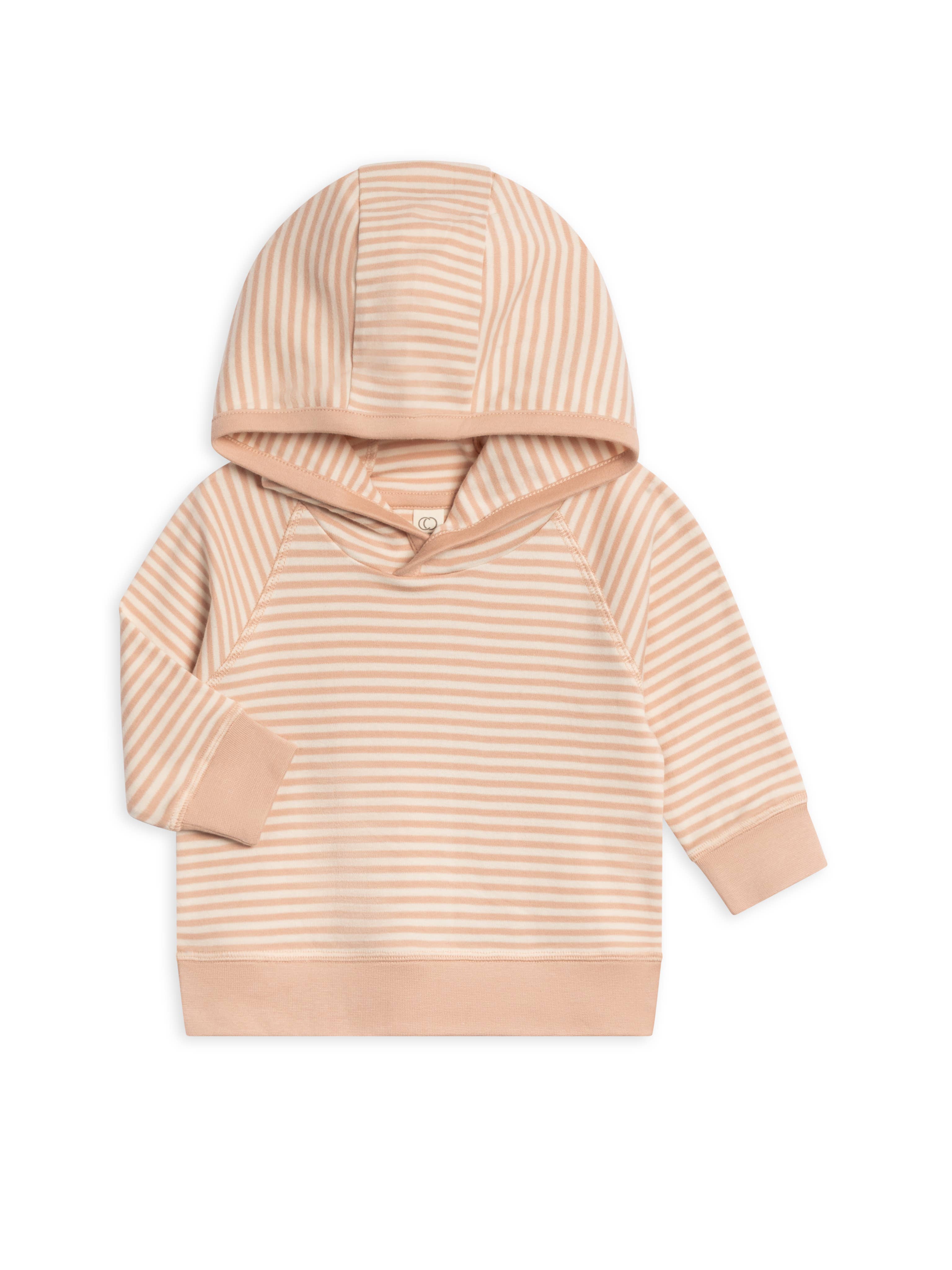 Madison Hooded Pullover - Stripe Collection: Ballet Stripe