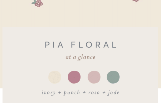 Organic Kids Belle Pointelle Tank Dress - Pia Floral