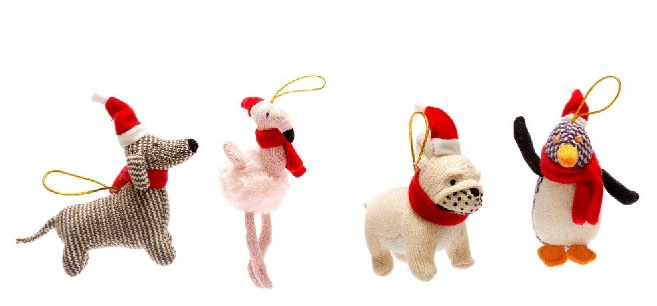 French Bulldog Christmas Decoration, Dog Christmas Decor