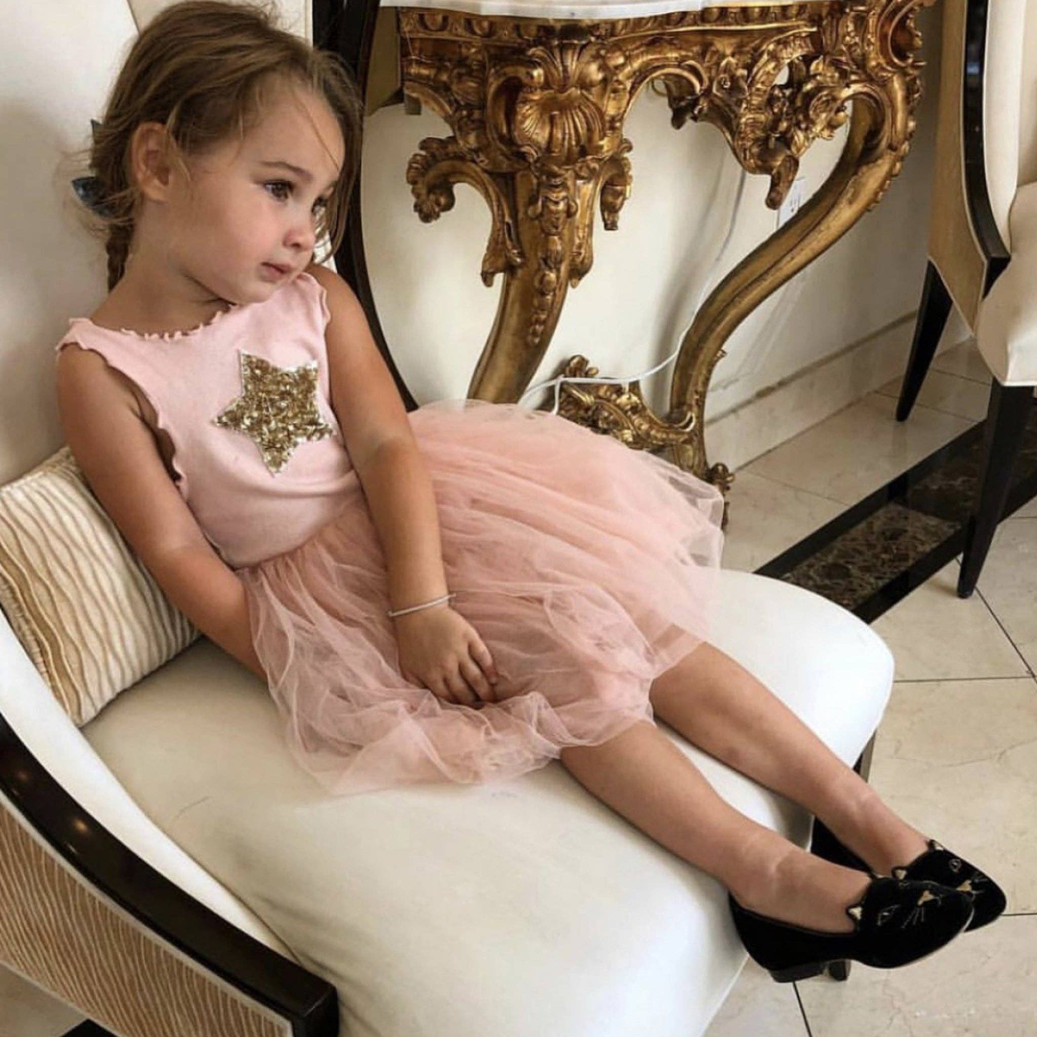 PH Star Tutu Dress: Pink