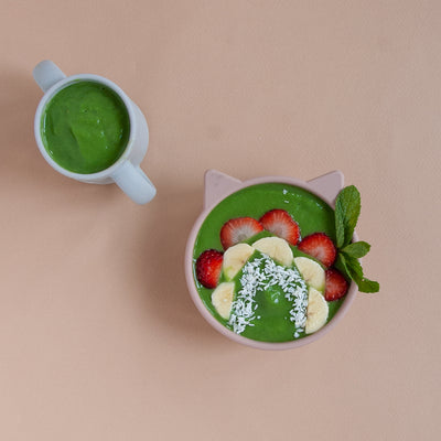 Make the weekends special: 2 vegetable filled smoothie bowls your kids will love.