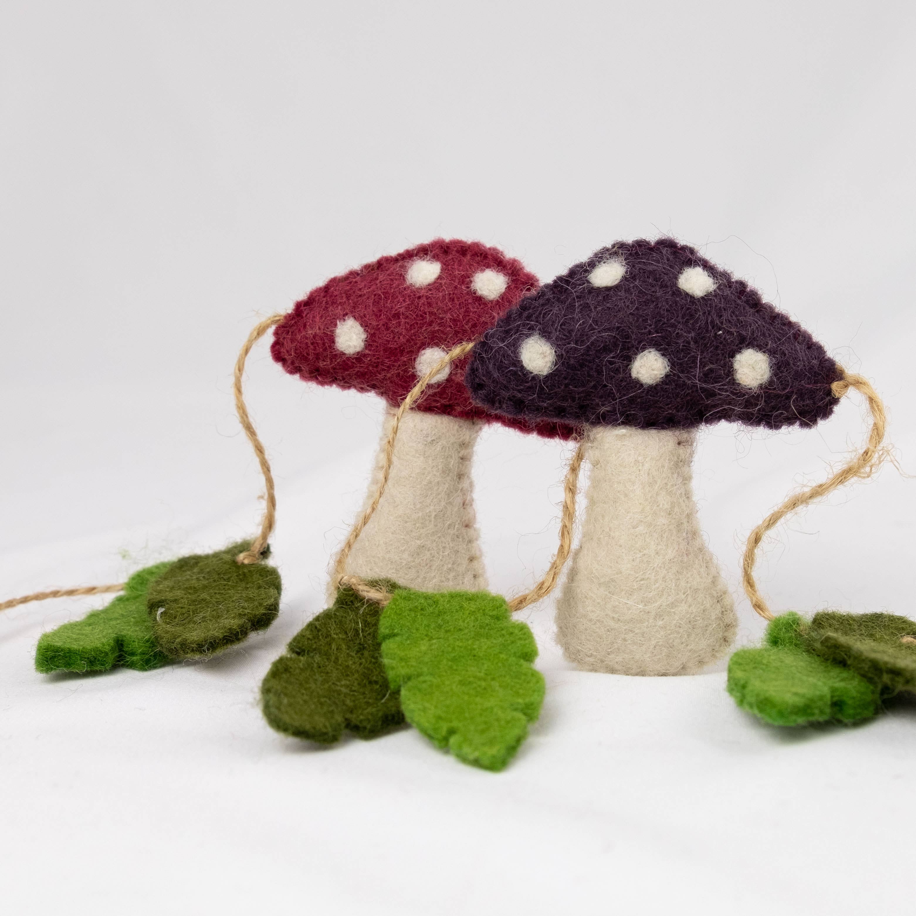 Garland - Wall Décor - Multicolor Spotted Mushroom