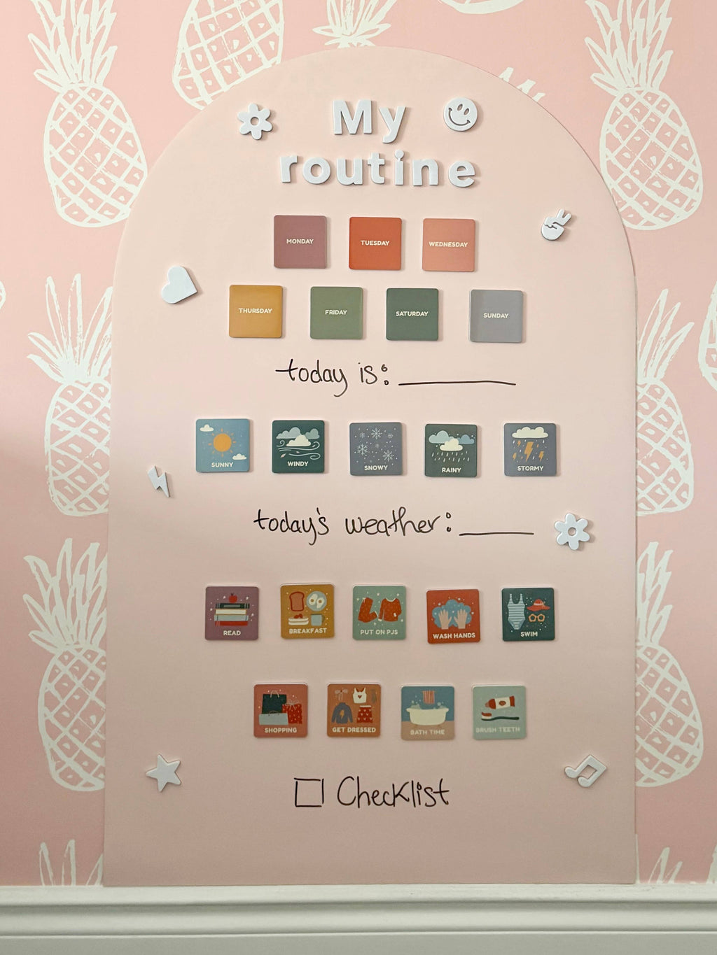 Routine Magnets - Soft Foam Magnetic Set (60 pc set)