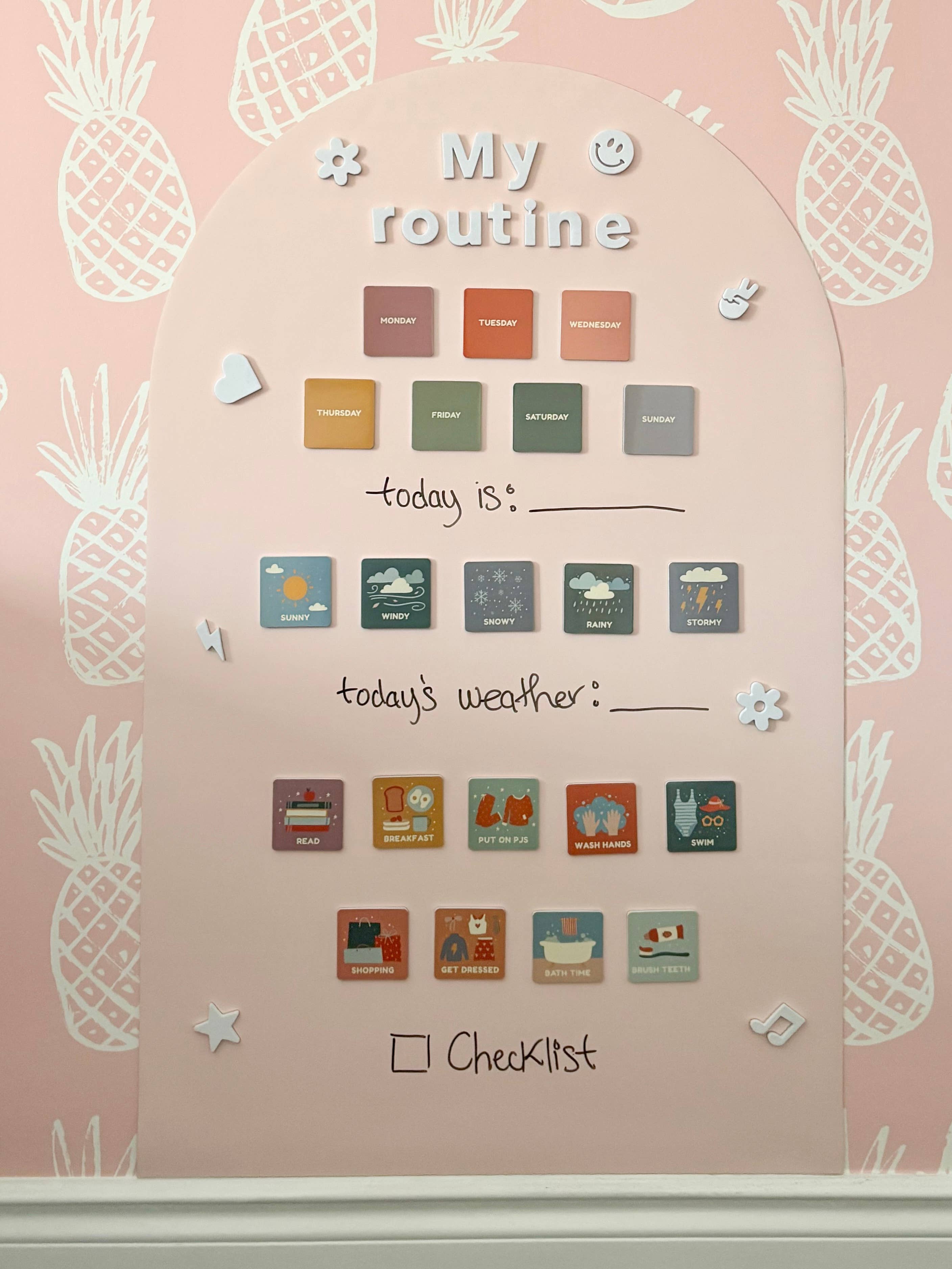 Routine Magnets - Soft Foam Magnetic Set (60 pc set)