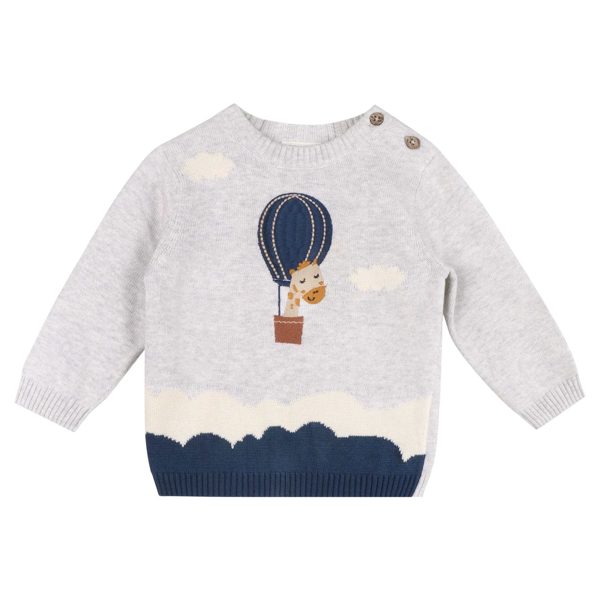 Hot Air Balloon Organic Baby Knit Set