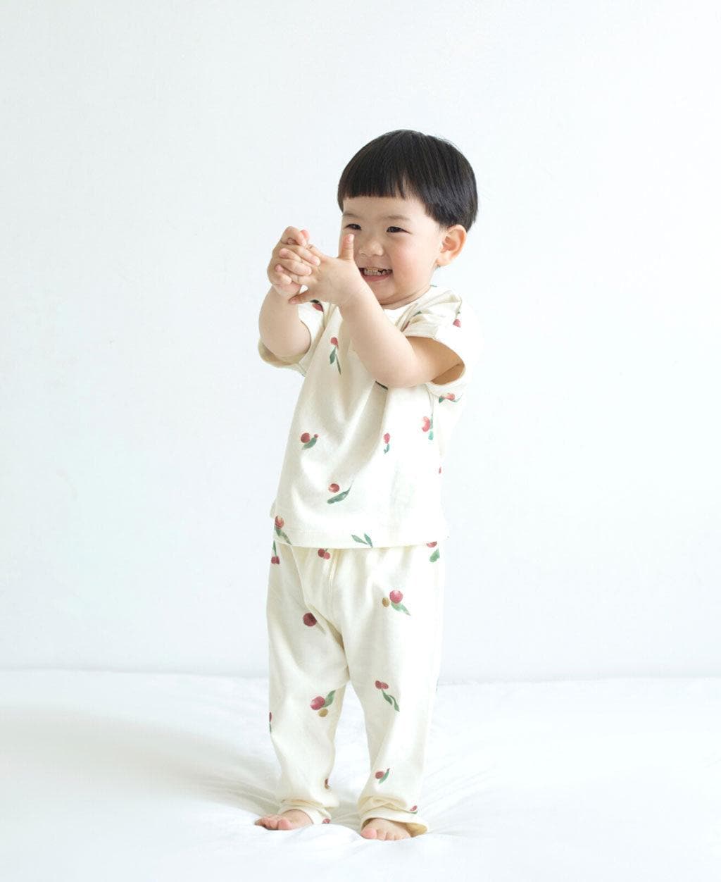 Legging en coton bio - Jardin de baies