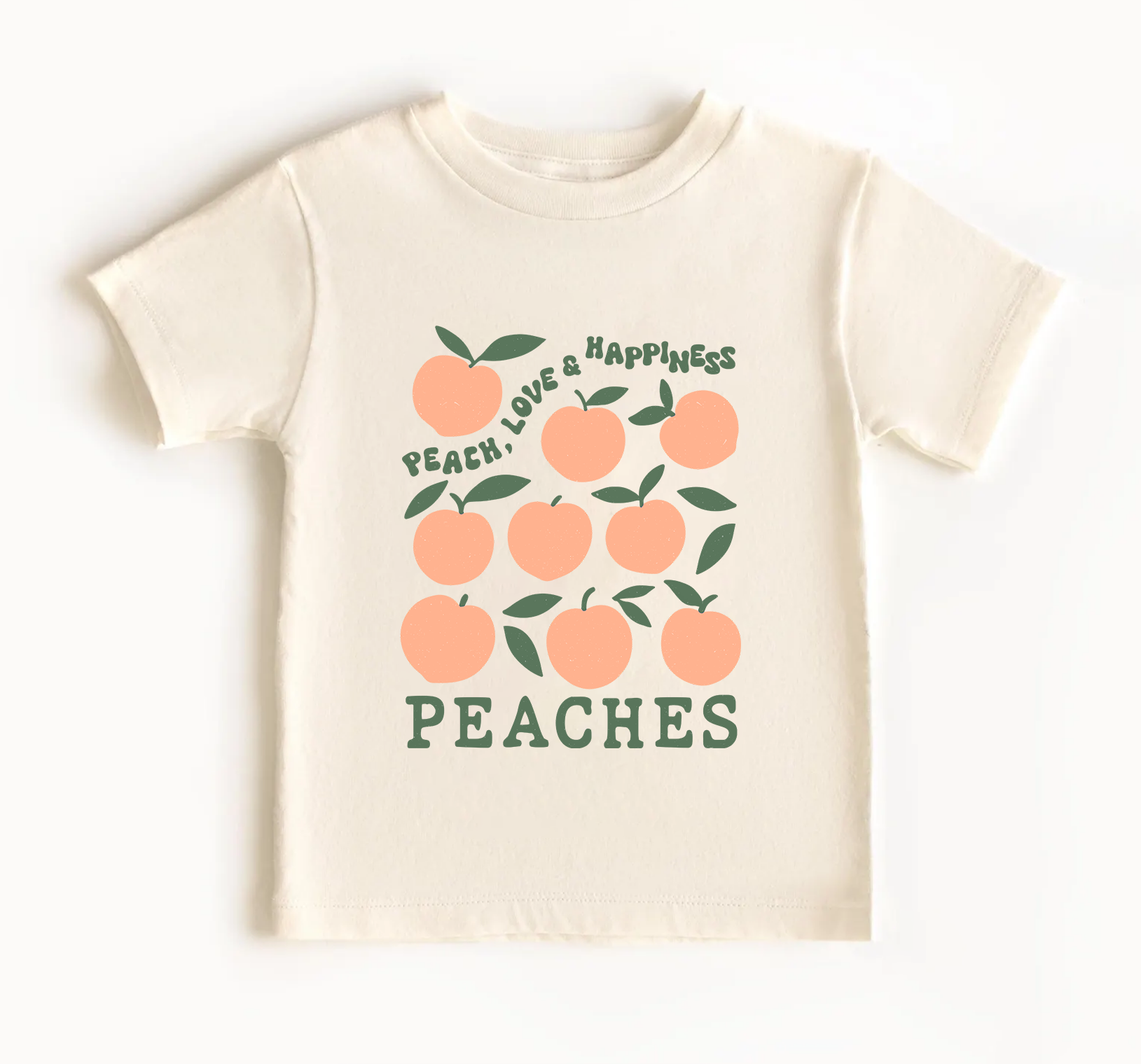 Peach Love Tee | Natural
