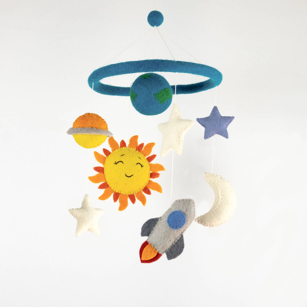 Baby Mobile - Planets and Space - Nursery Decor