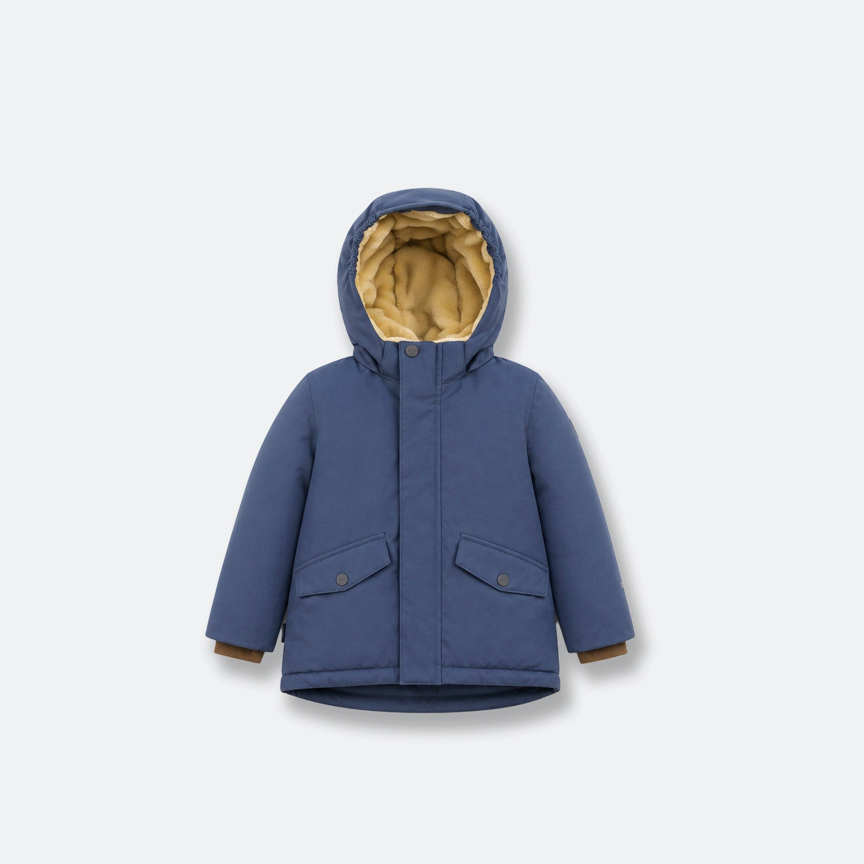Kids Winter Jacket - Cypress Waterproof Fleece Padded - Ombre Blue