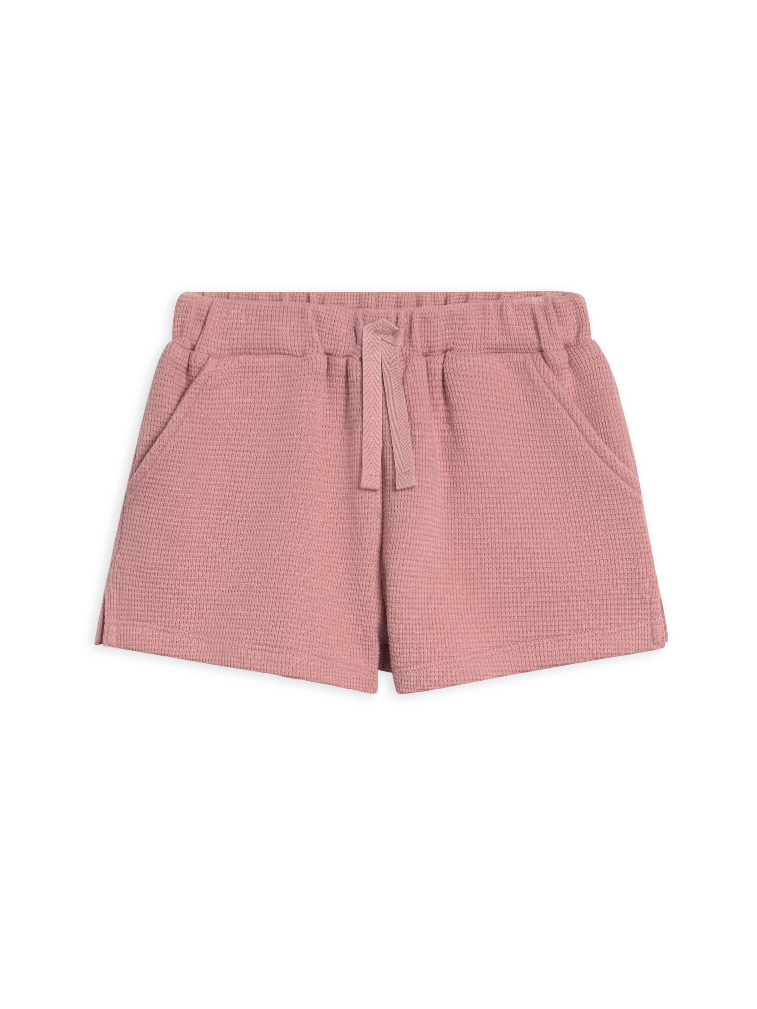 Organic Baby & Kids Avery Waffle Short - Punch