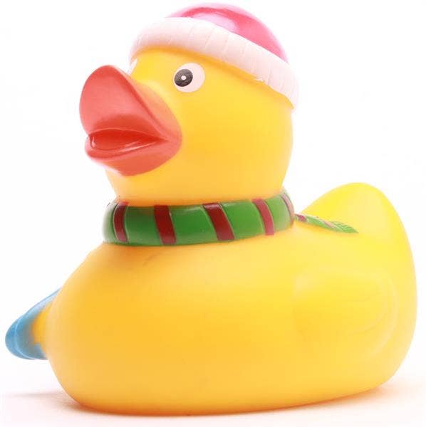 Santa Claus Rubber Duck - Ski