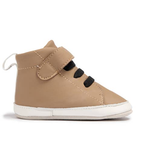 MR MUSTARD - SHOOSHOOS BABY SHOES SNEAKERS BOOTIE: Brown