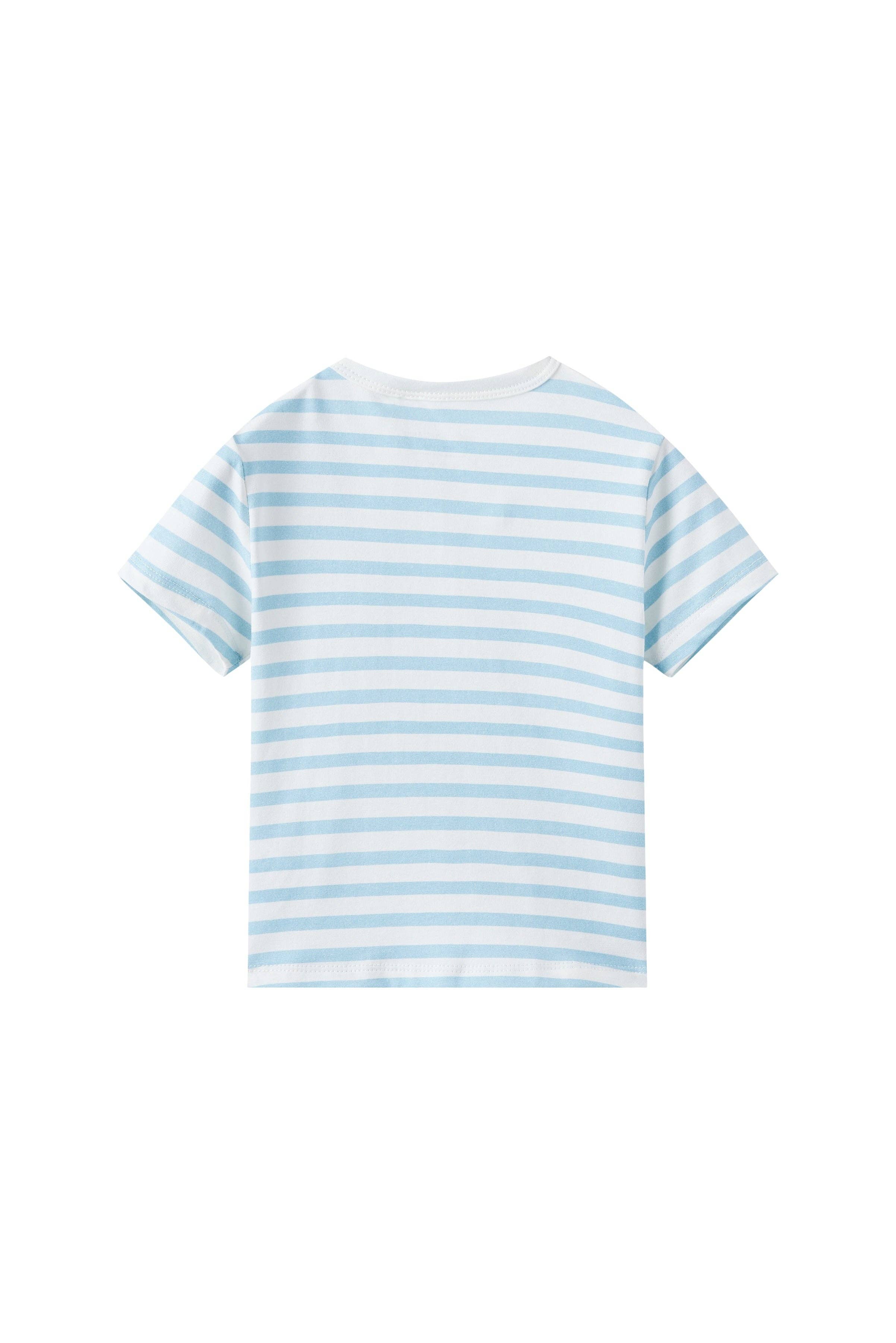 Toddler Organic Graphic T-shirt - Light blue
