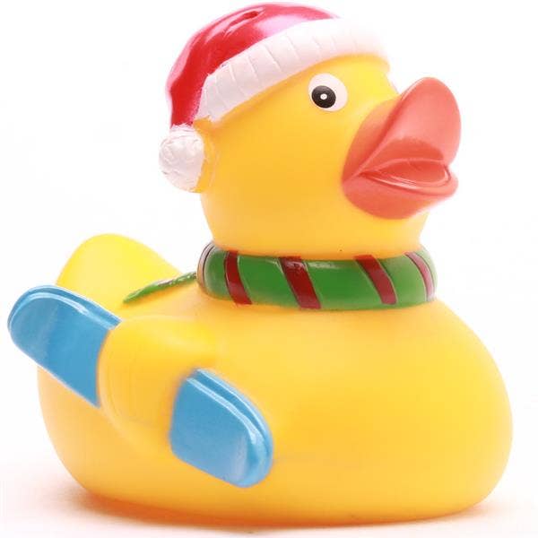Santa Claus Rubber Duck - Ski