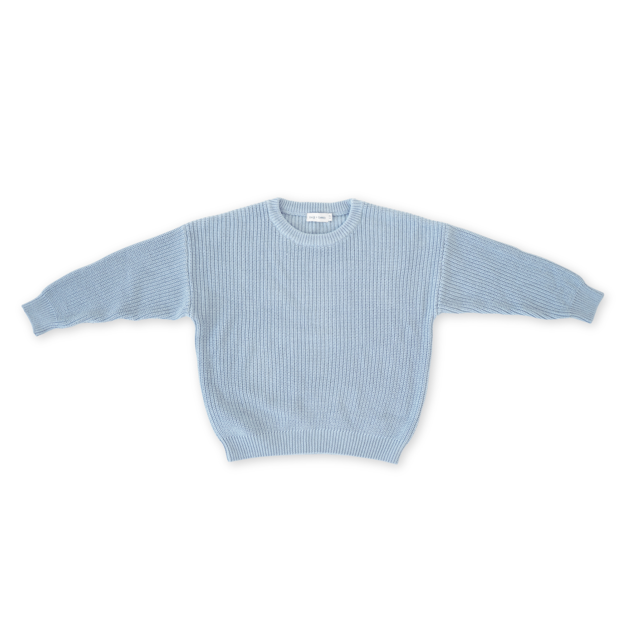 Sutton Chunky Knit Oversized Sweater - Fog:
