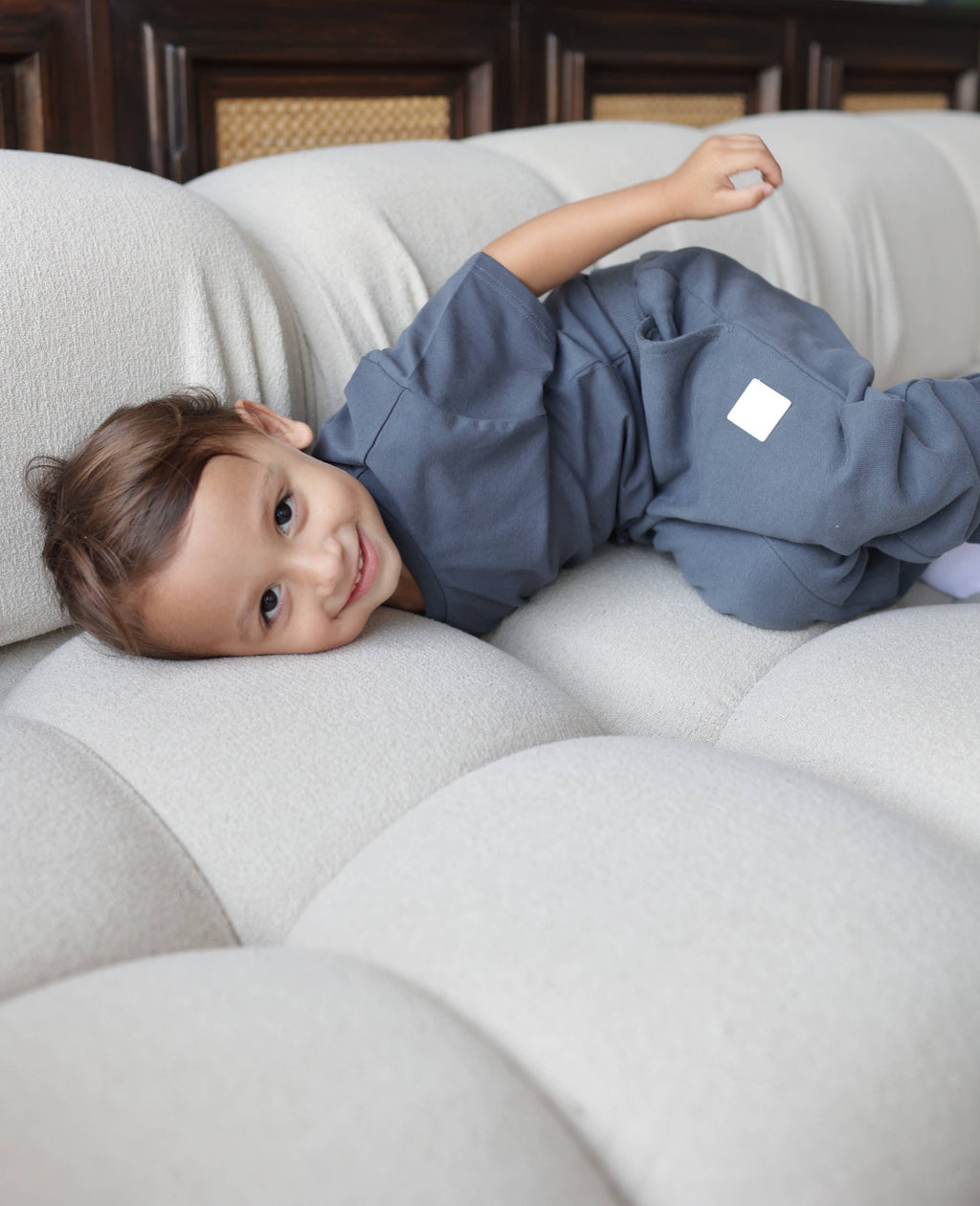 Kids Sweatpants - Organic French Terry Cotton  – Fjord