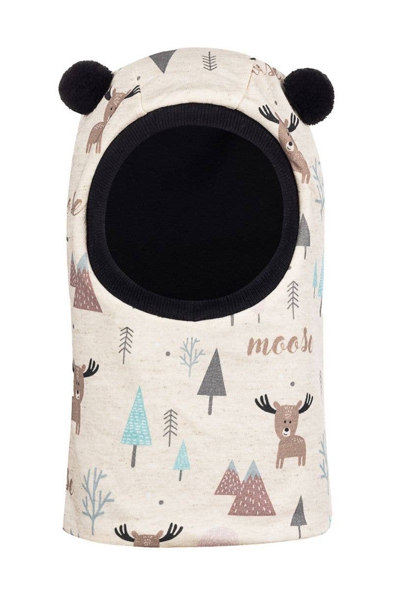 Children's balaclava Ambrogio double layers 2-3 years old: Beige