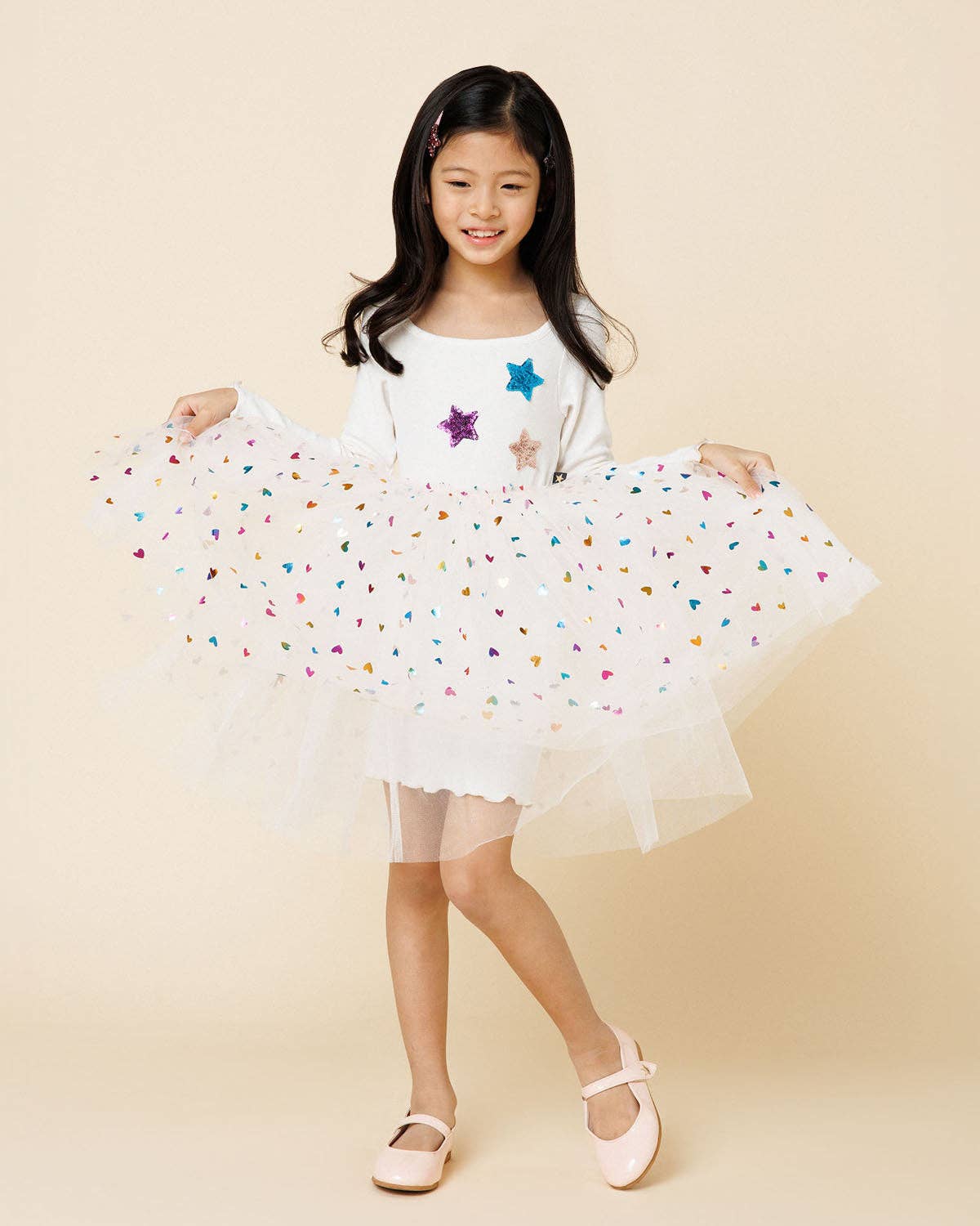 Aurora Tutu Dress: White