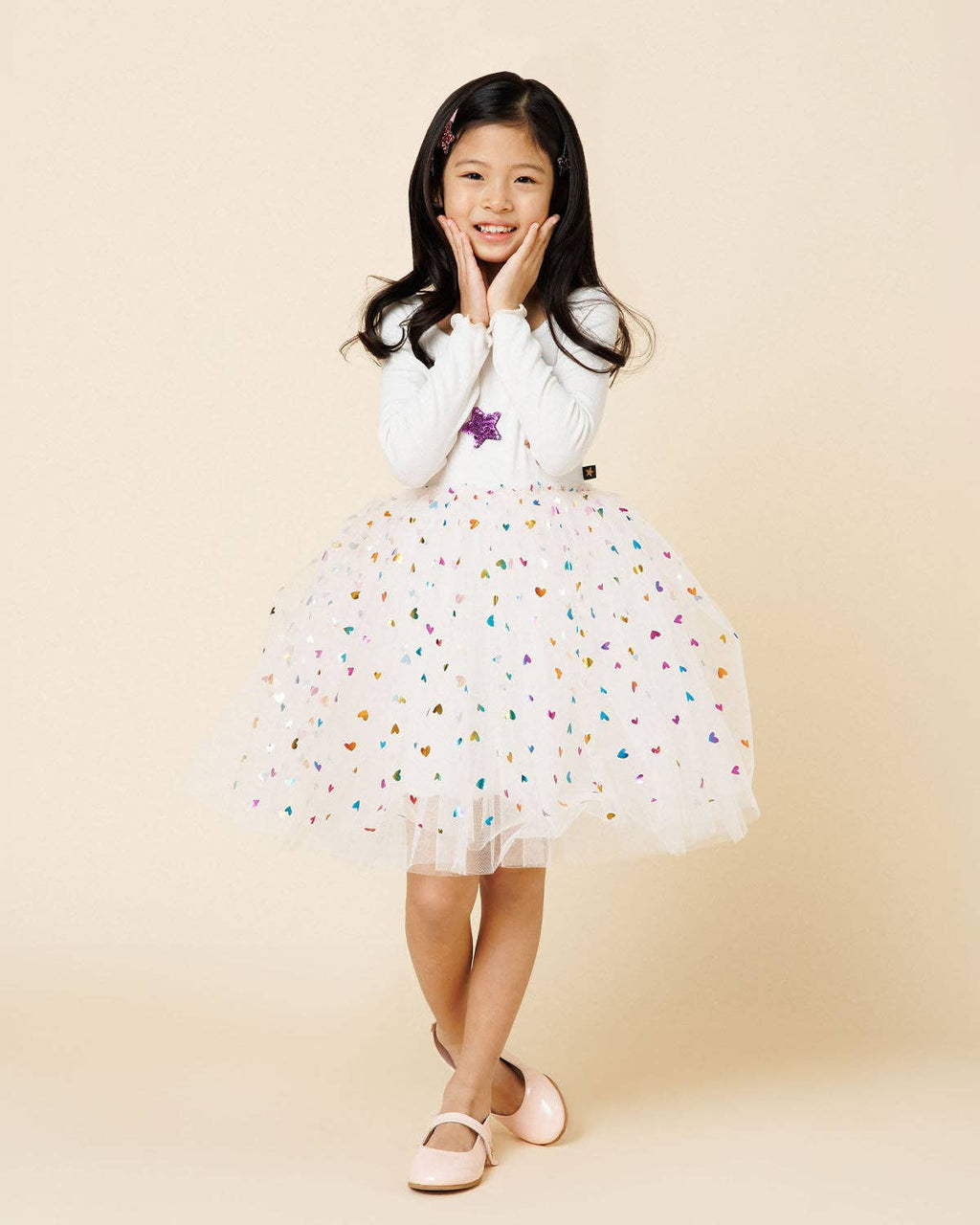 Aurora Tutu Dress: White