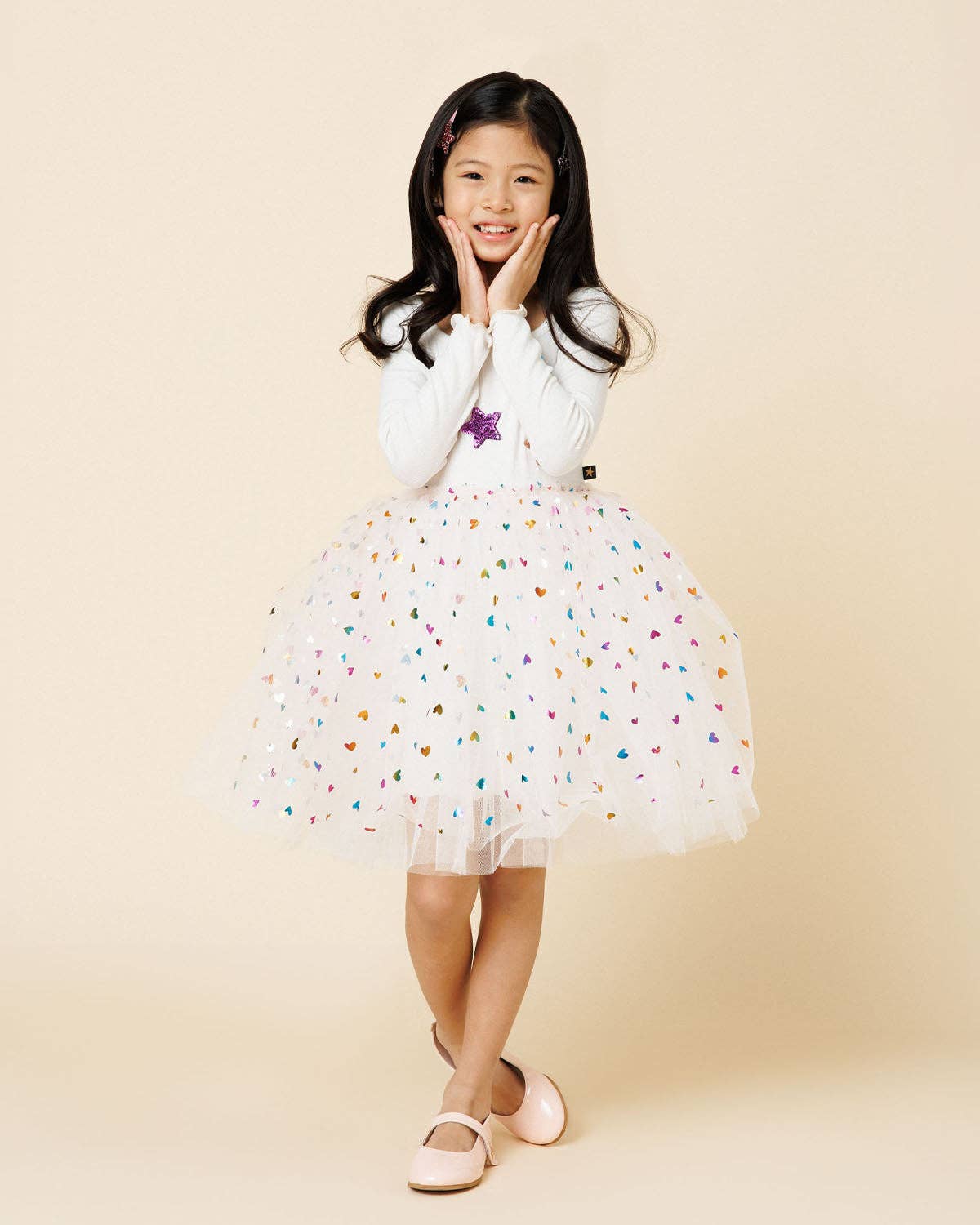 Aurora Tutu Dress: White