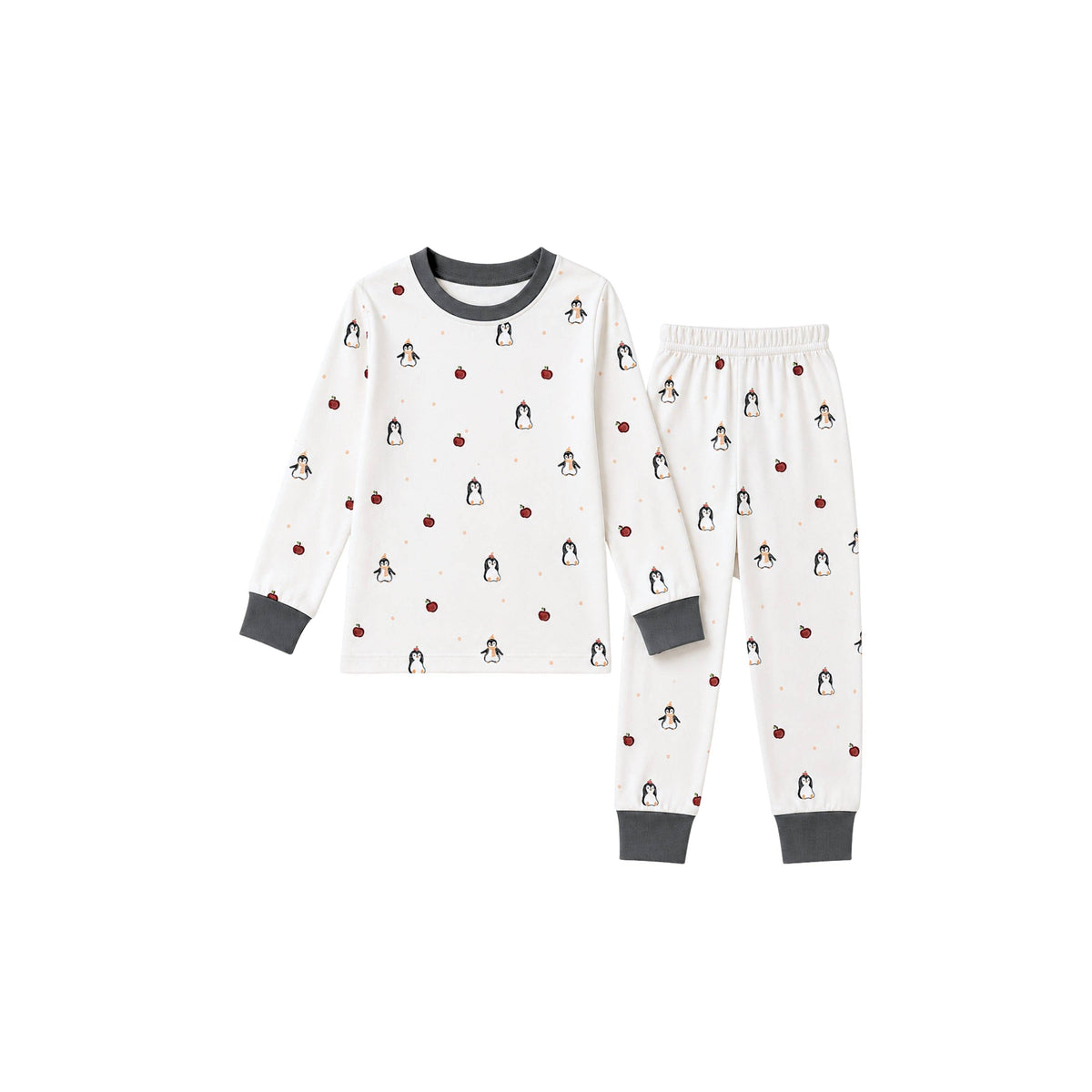 Organic Cotton  Toddler Pyjama Set-Baby Penguin