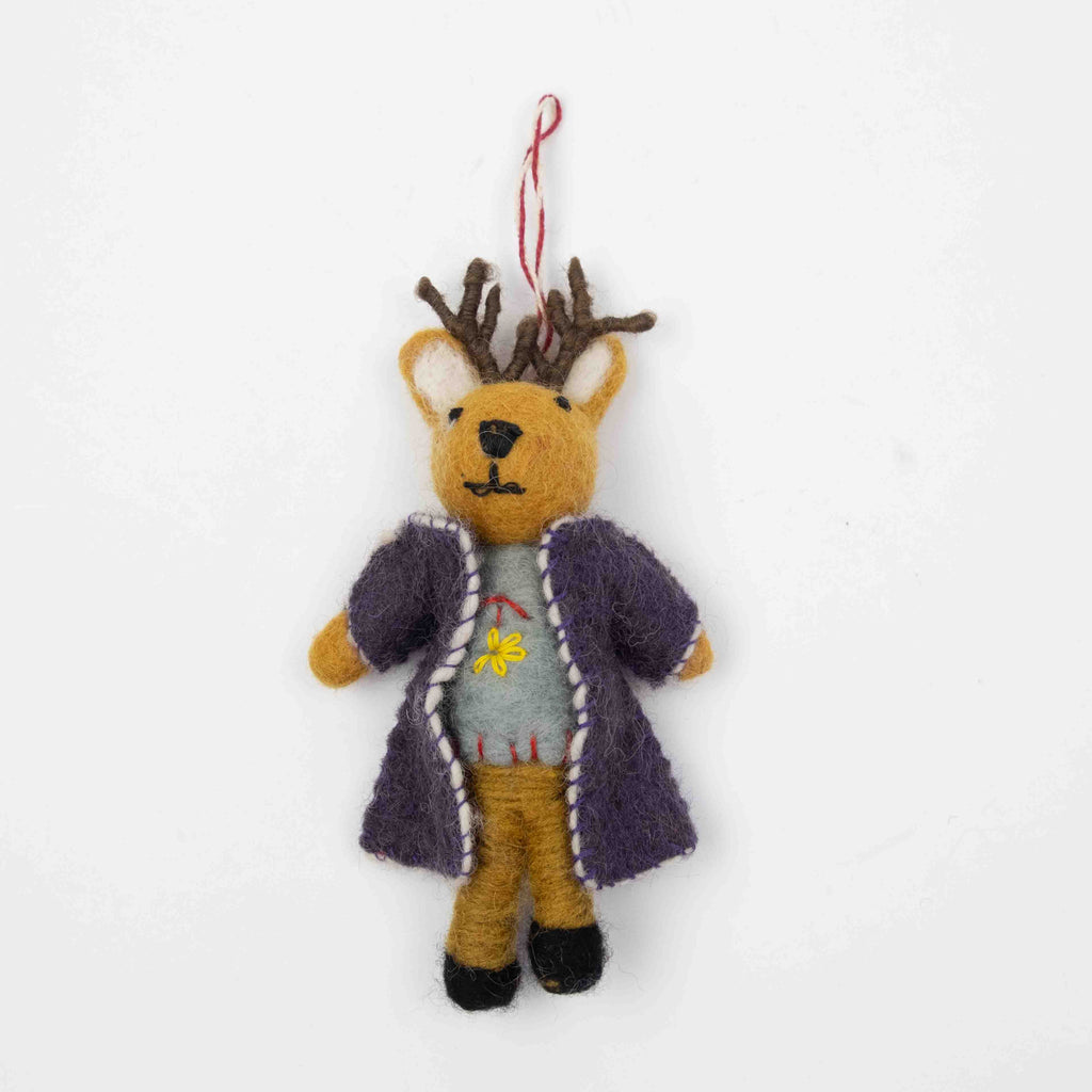 Ornament - Dapper Reindeer - NEW!