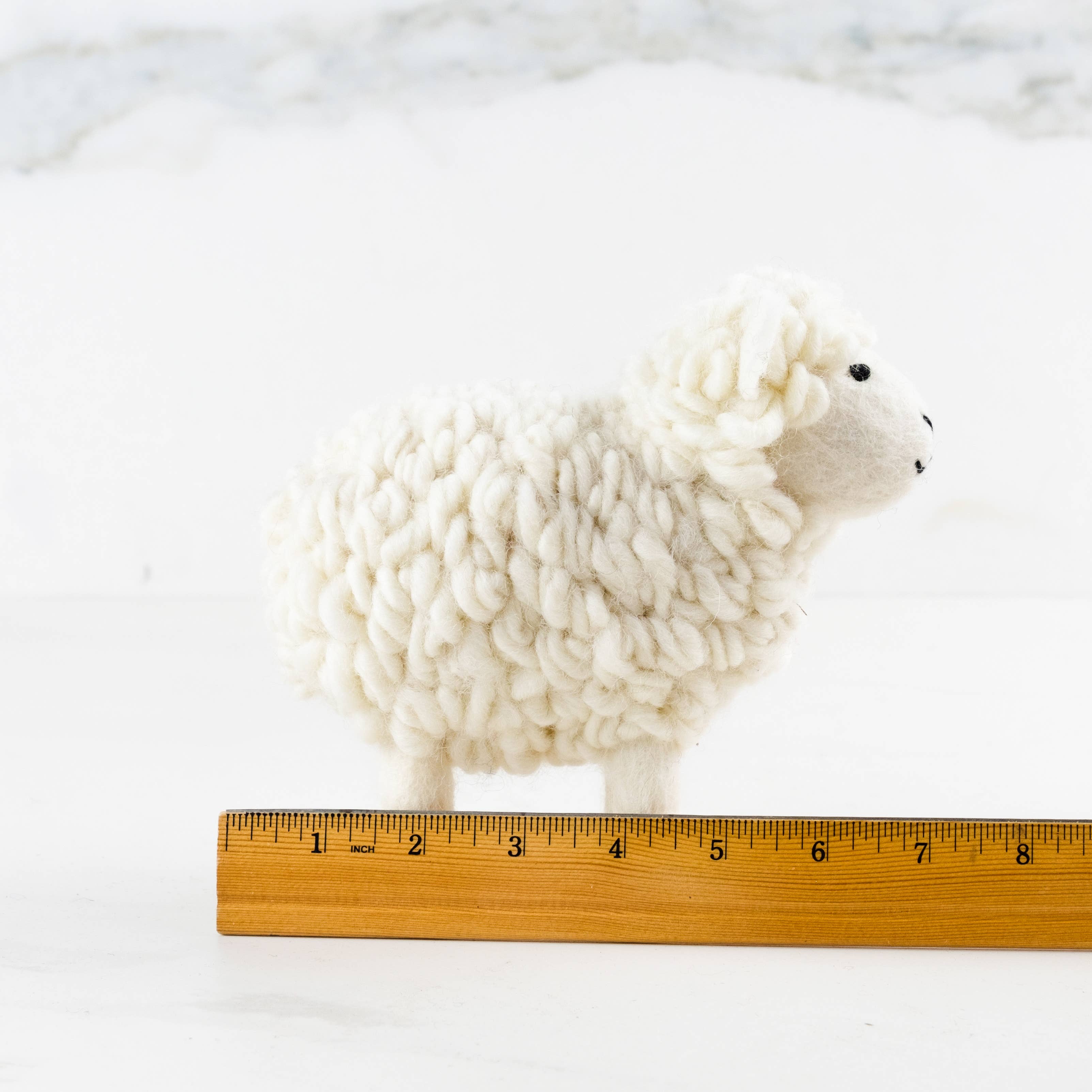 Toys - Sheep - Wooly White
