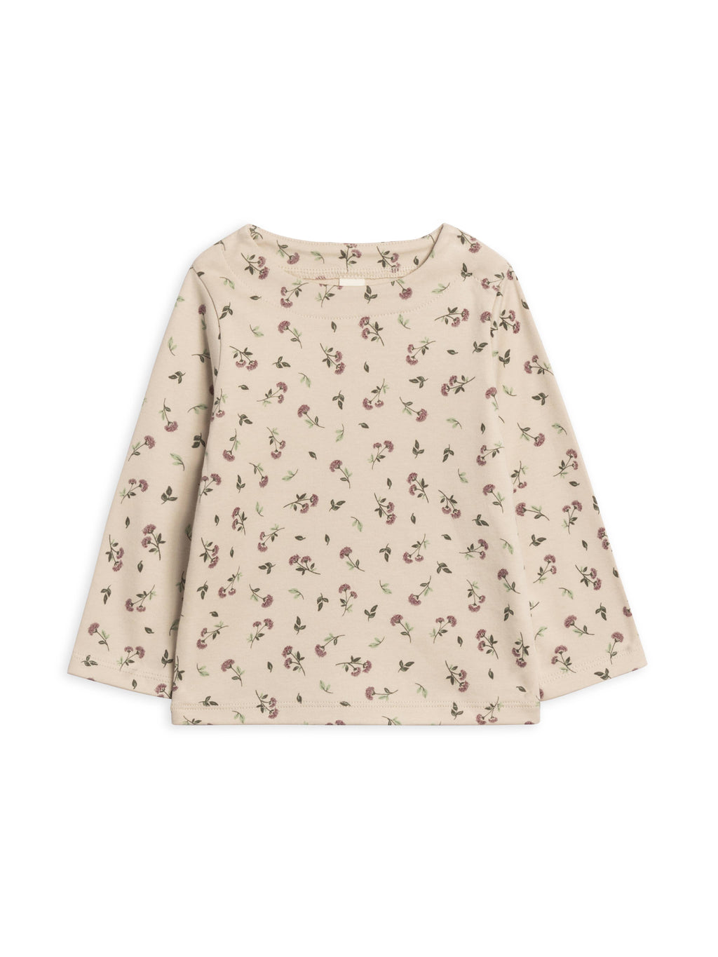 Ryle Snap Shoulder Top: Betty Floral / Purple + Olive / 12-18M