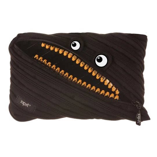 ZIPIT Grillz Monster Jumbo Pencil Case, Black
