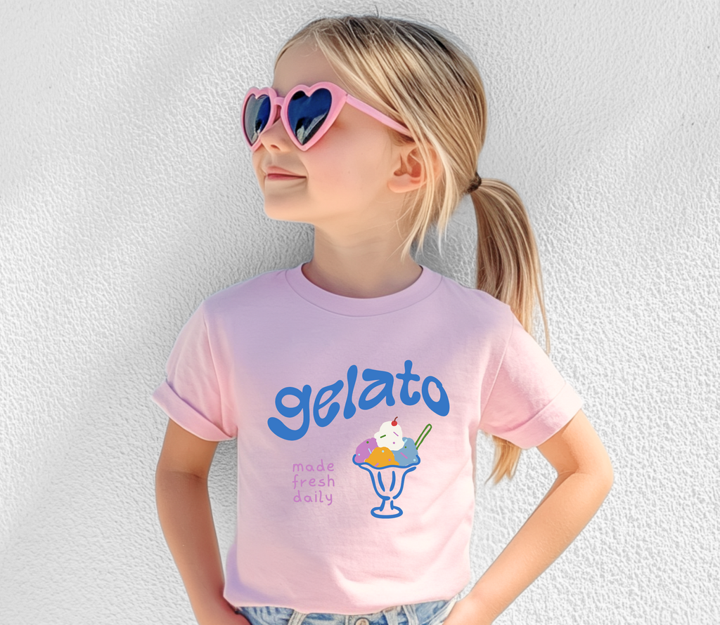 Gelato Tee | Pink