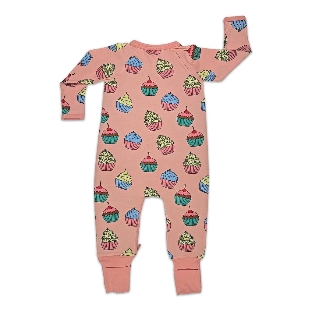 Cupcakes, Pink Baby Pajamas