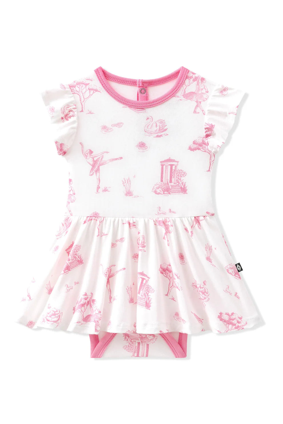 Kyte Baby Toile Ballet Twirl Dress