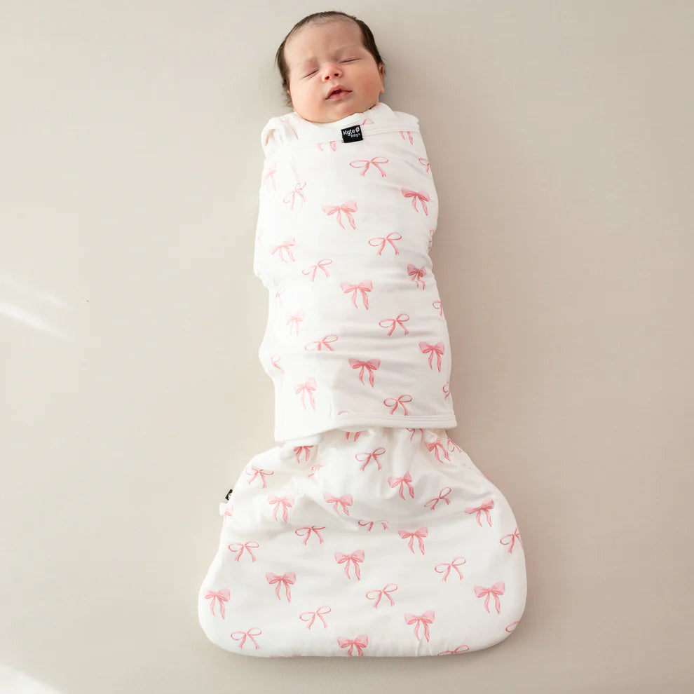 Sleep Swaddler 1.0 TOG Sleep Bag Bows
