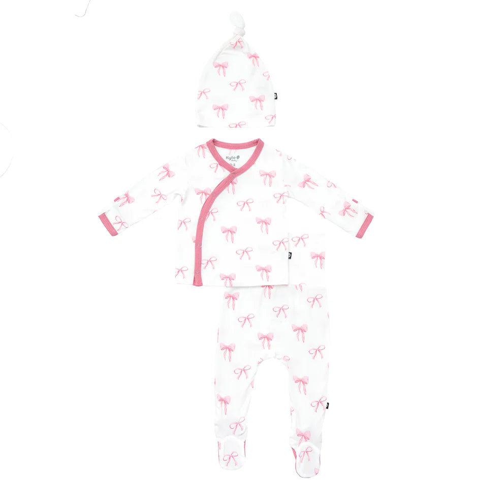 Pyjama à fermeture éclair rose poudré 
