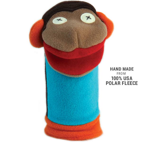 Monkey Softy Puppet: 12 inch height (30.5 cm)