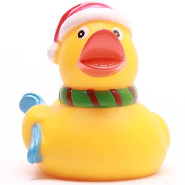 Santa Claus Rubber Duck - Ski