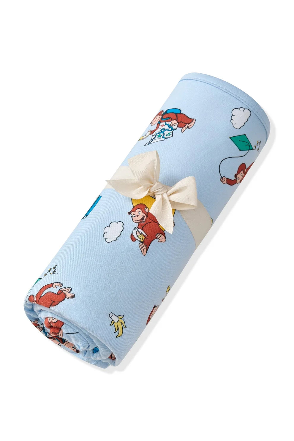 Kyte Baby x Curious George  Swaddle Blanket