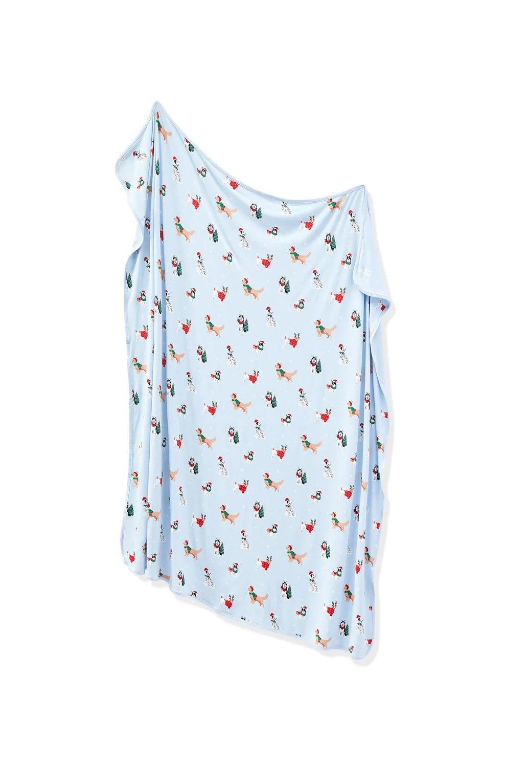 Kyte Baby Holiday Pups Swaddle Blanket