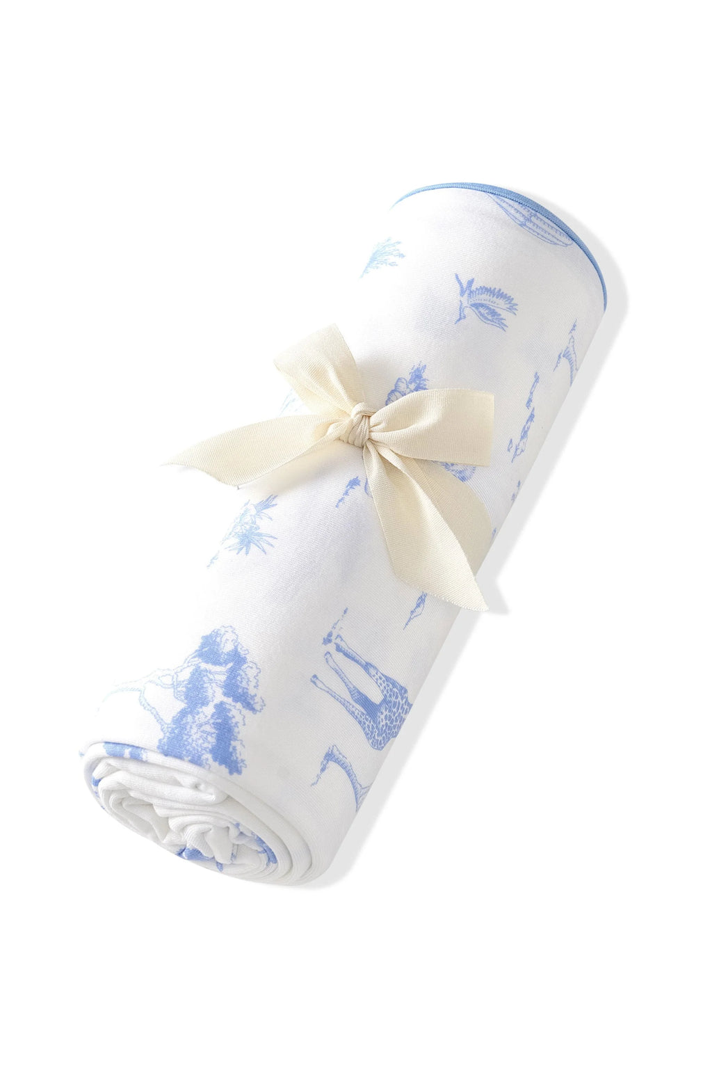 Kyte Baby Toile Safari Swaddle Blanket