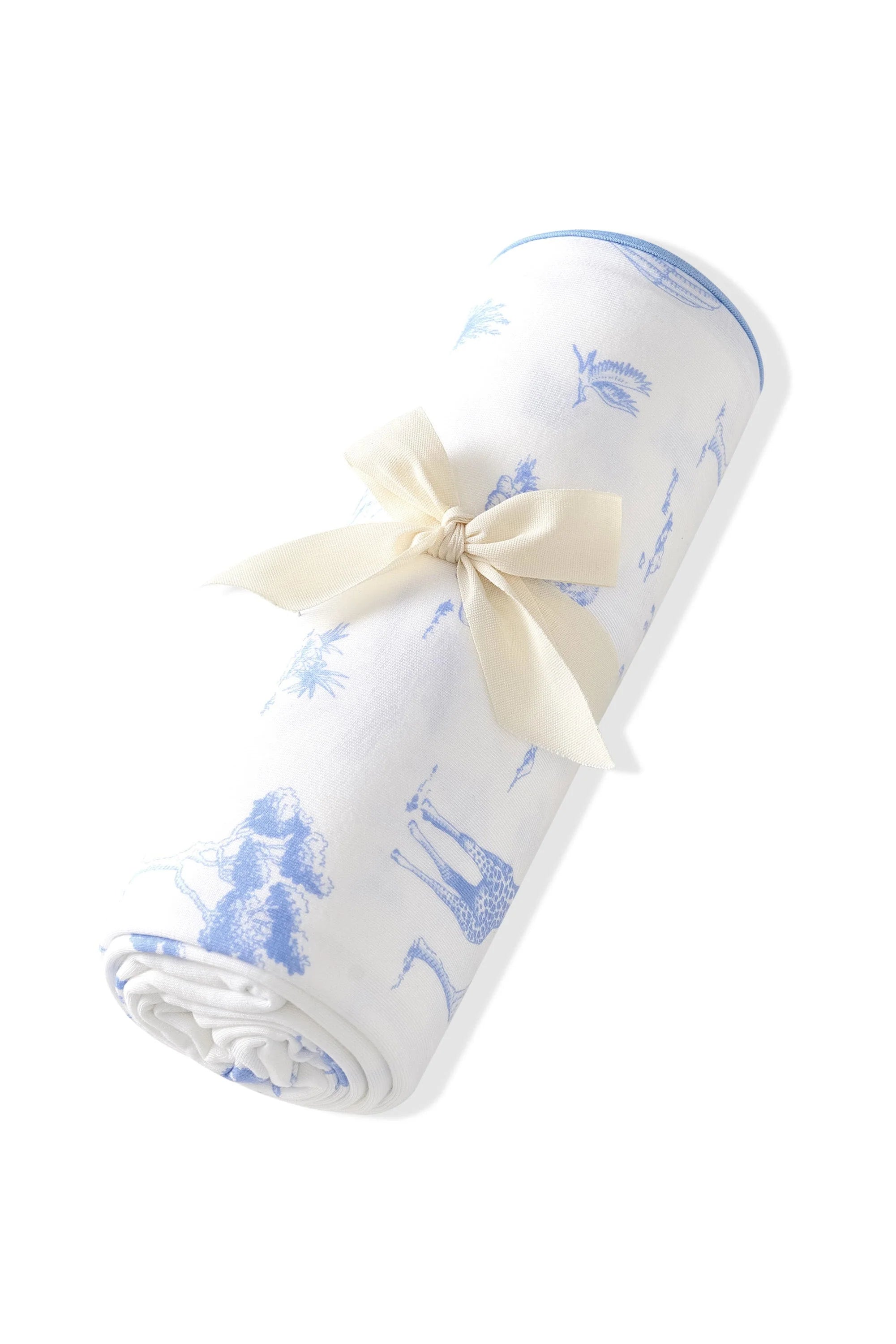 Kyte Baby Toile Safari Swaddle Blanket