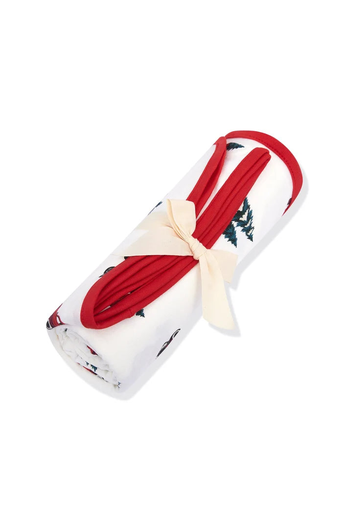 Kyte Baby Holiday Tree Farm Swaddle Blanket