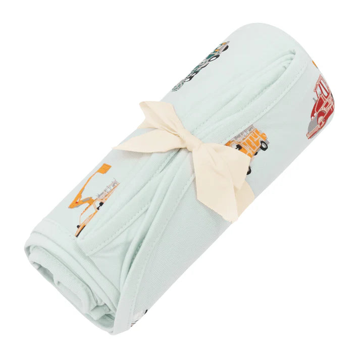 City Vehicles Swaddle Blanket