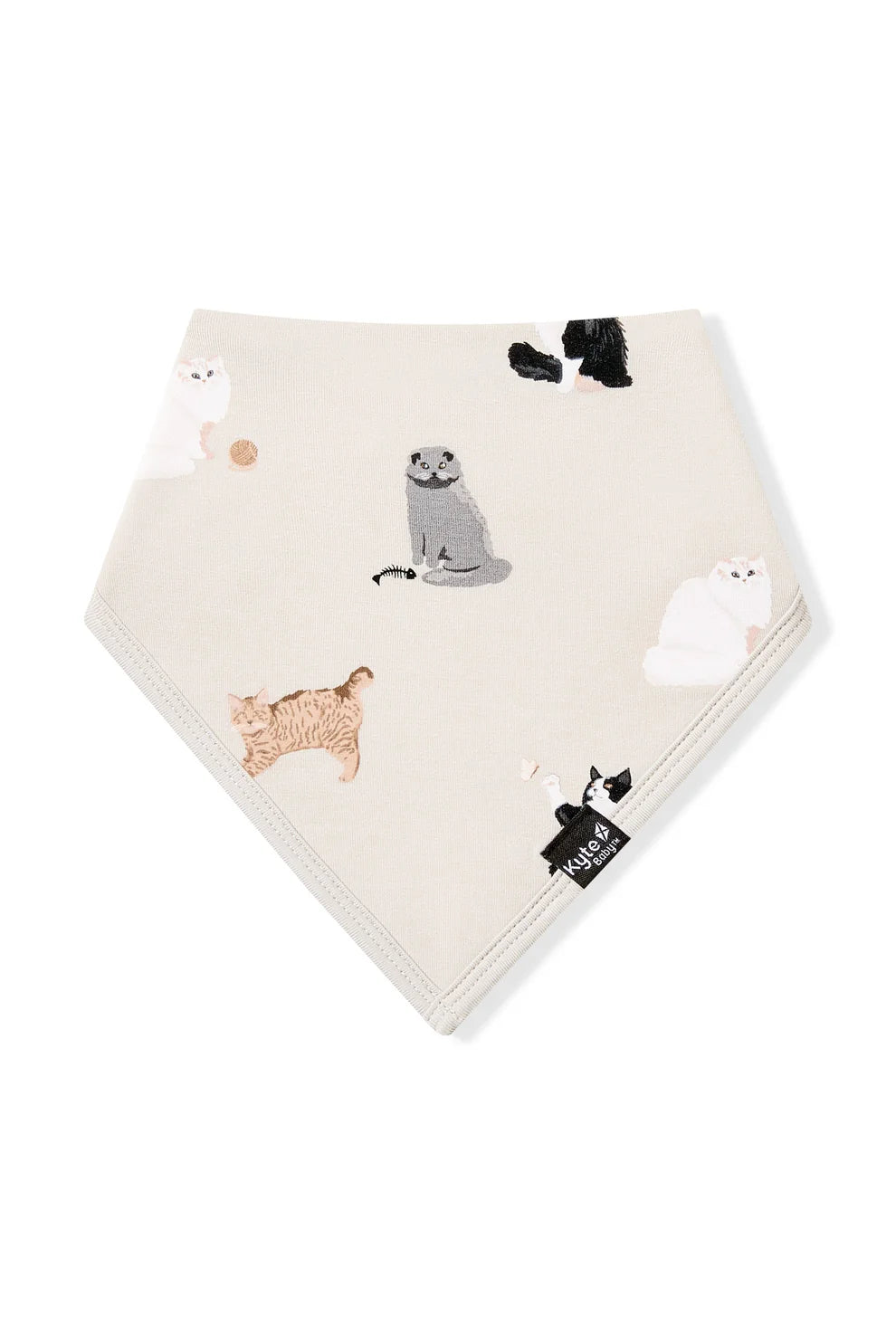 Bib in Fluffy Cat