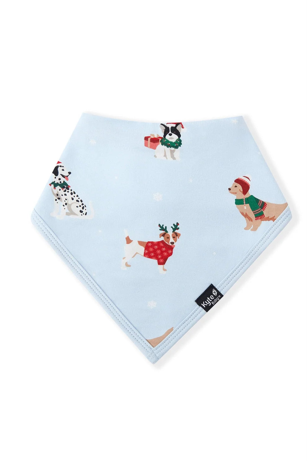 Bib in Holiday Pups