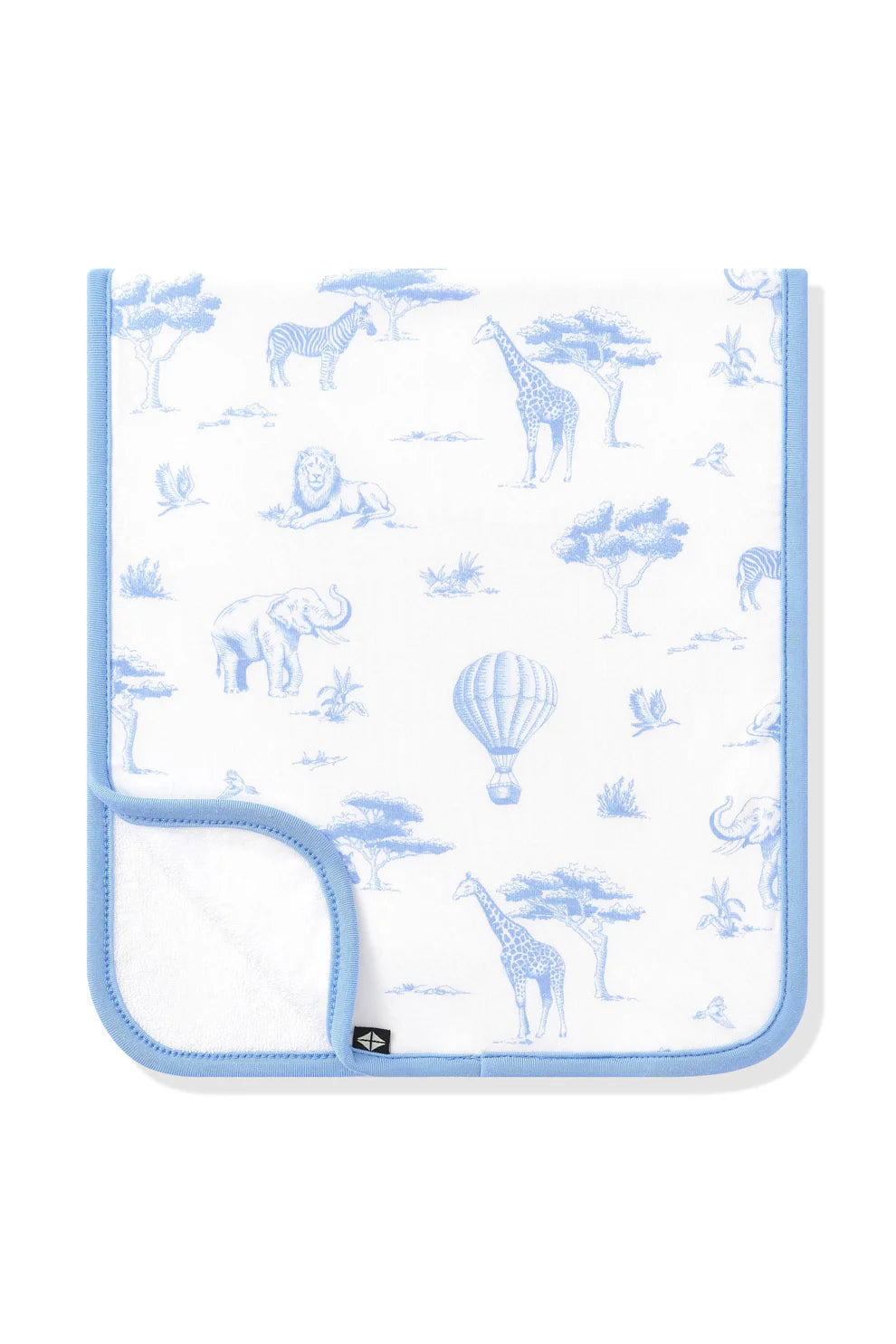 Kyte Baby Toile Safari Burp Cloth