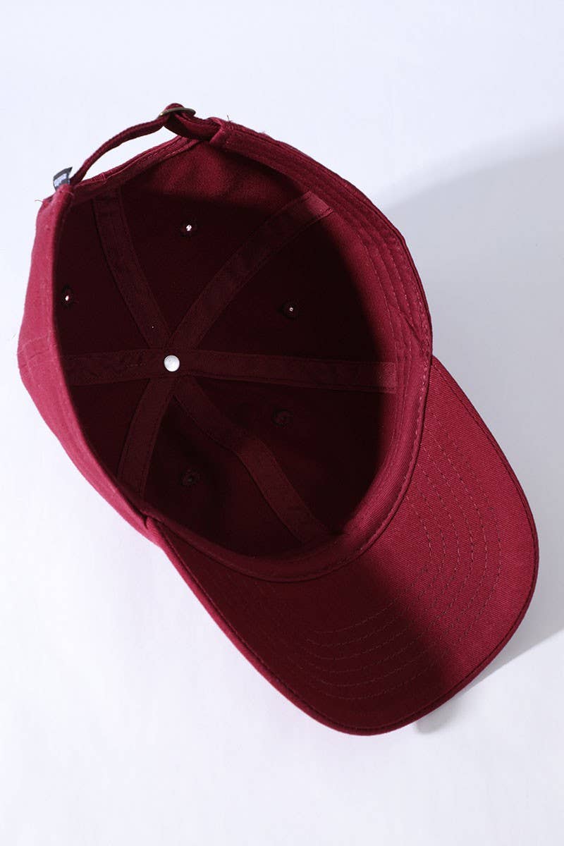Kids Washed Low Profile Cotton Baseball Cap: ROYAL BLUE / Kids 2-4 years