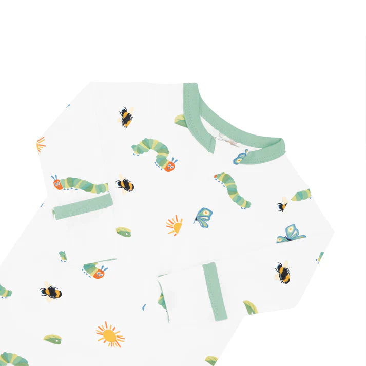 Kyte Baby x Eric Carle Hungry Caterpillar Zippered Romper