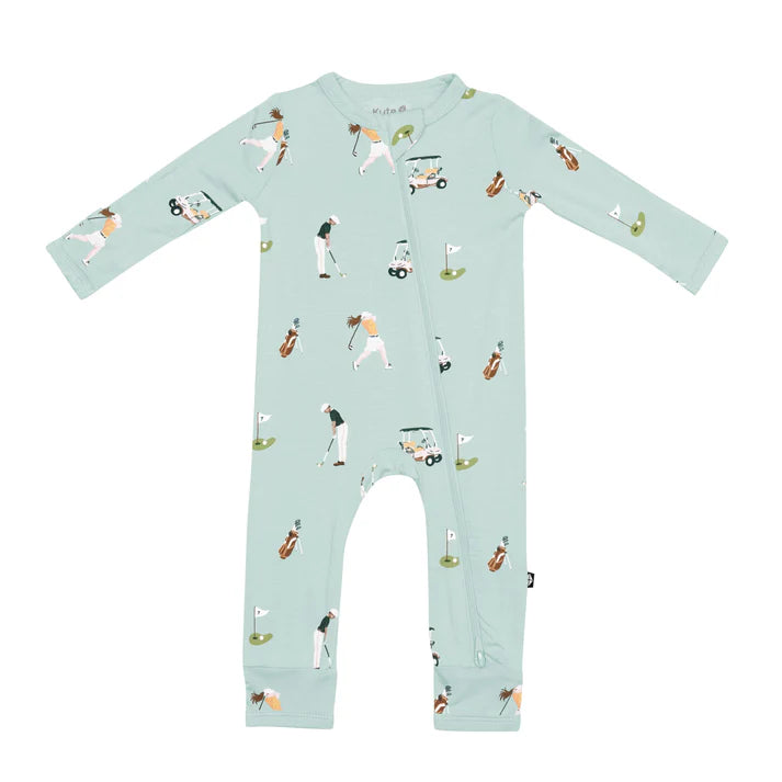 Kyte Baby Golf Zippered Romper