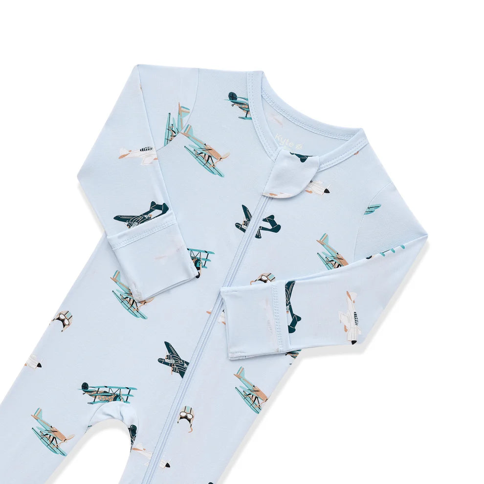 Kyte Baby x Curious George Zippered Footie